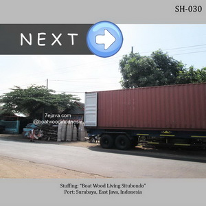 shipment boatwood indonesia